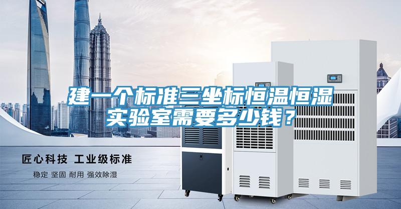 建一個標準三坐標恒溫恒濕實驗室需要多少錢？