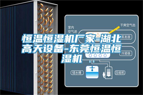 恒溫恒濕機(jī)廠家-湖北高天設(shè)備-東莞恒溫恒濕機(jī)
