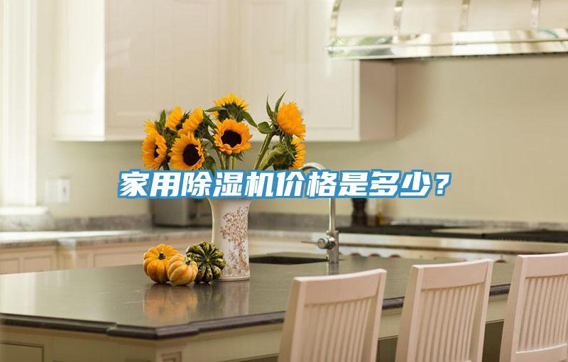 家用除濕機價格是多少？