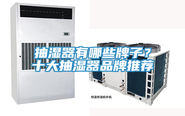 抽濕器有哪些牌子?十大抽濕器品牌推薦