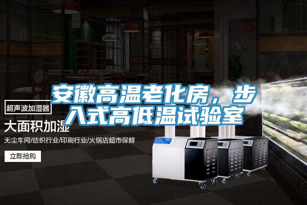 安徽高溫老化房，步入式高低溫試驗室