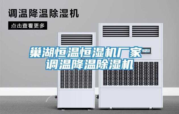 巢湖恒溫恒濕機廠家 調溫降溫除濕機