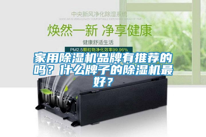 家用除濕機(jī)品牌有推薦的嗎？什么牌子的除濕機(jī)最好？