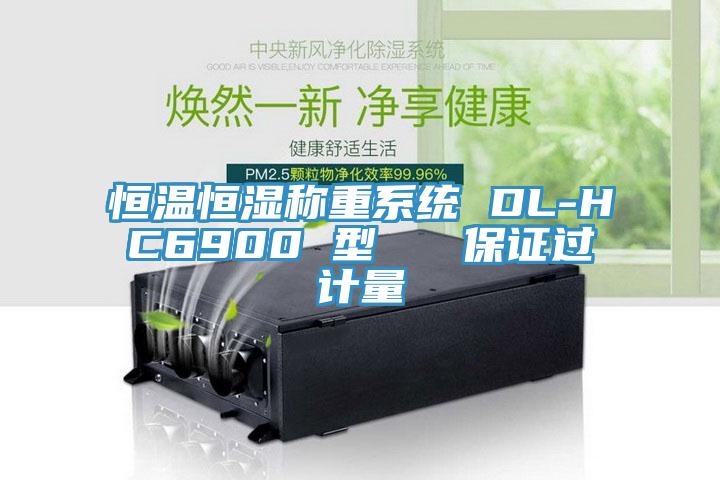 恒溫恒濕稱重系統 DL-HC6900 型 保證過計量