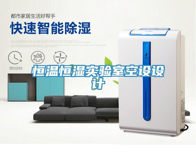 恒溫恒濕實驗室空設設計
