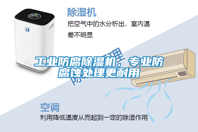 工業防腐除濕機，專業防腐蝕處理更耐用