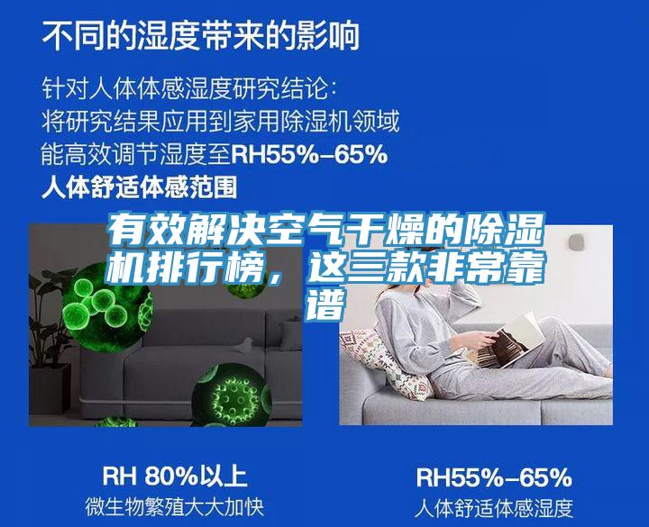 有效解決空氣干燥的除濕機(jī)排行榜，這三款非常靠譜