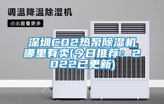 深圳CO2熱泵除濕機哪里有賣(今日推薦:2022已更新)
