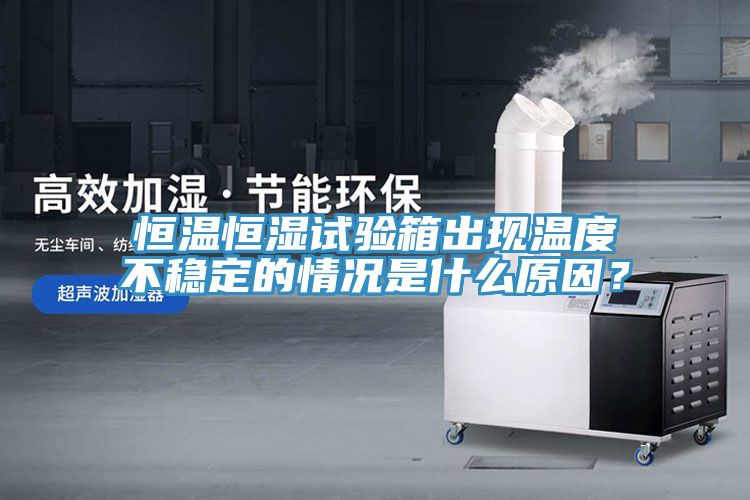 恒溫恒濕試驗箱出現溫度不穩定的情況是什么原因？