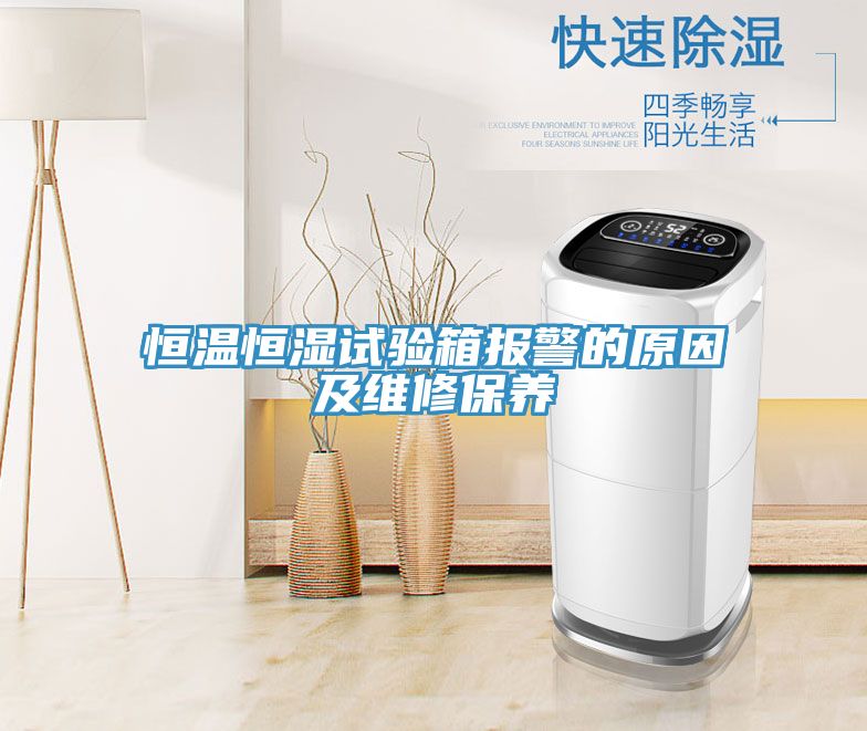 恒溫恒濕試驗(yàn)箱報(bào)警的原因及維修保養(yǎng)