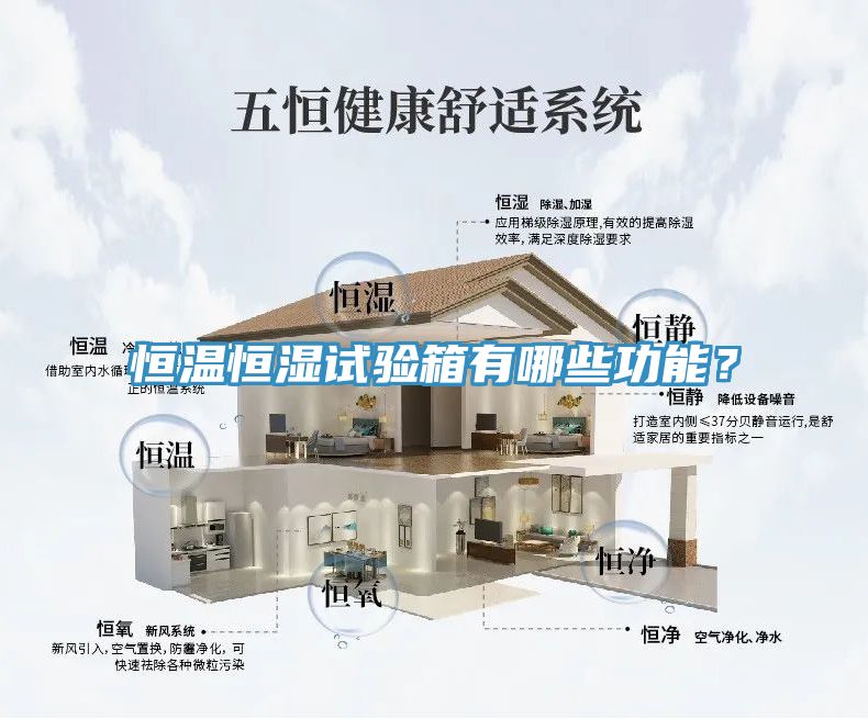 恒溫恒濕試驗箱有哪些功能？