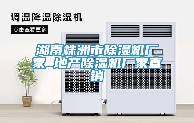 湖南株洲市除濕機廠家_地產除濕機廠家直銷