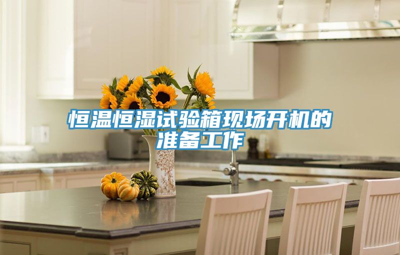 恒溫恒濕試驗箱現(xiàn)場開機的準備工作