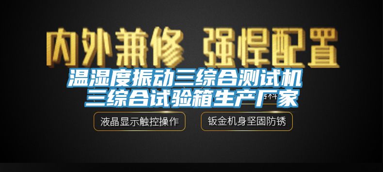 溫濕度振動三綜合測試機(jī) 三綜合試驗箱生產(chǎn)廠家