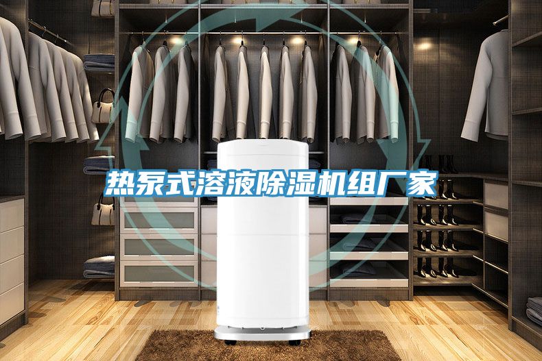 熱泵式溶液除濕機組廠家