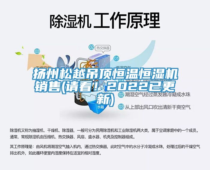 揚州松越吊頂恒溫恒濕機銷售(請看！2022已更新)