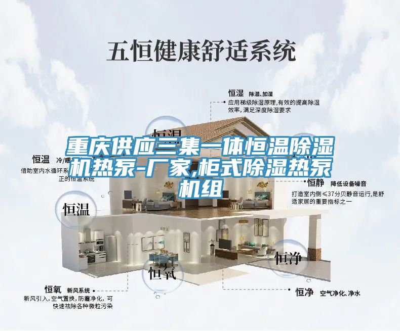 重慶供應三集一體恒溫除濕機熱泵-廠家,柜式除濕熱泵機組