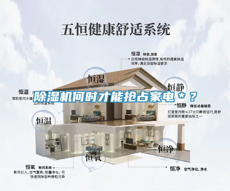 除濕機何時才能搶占家電＊？