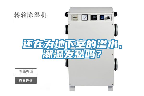 還在為地下室的滲水、潮濕發愁嗎？