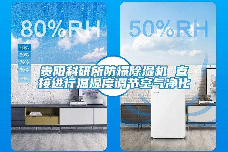 貴陽科研所防爆除濕機 直接進行溫濕度調節(jié)空氣凈化