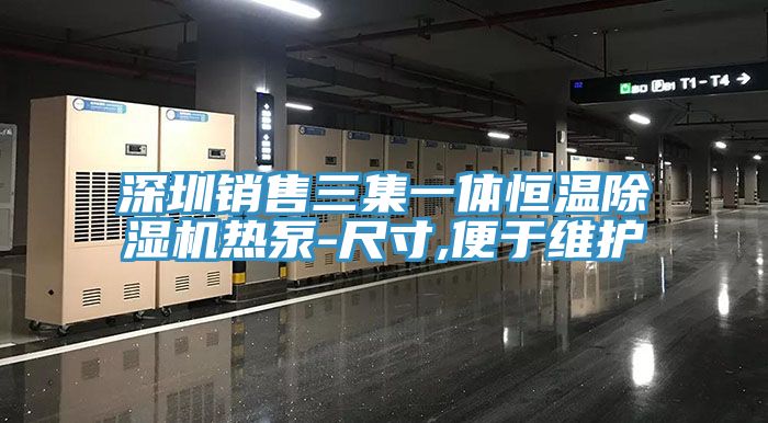 深圳銷售三集一體恒溫除濕機熱泵-尺寸,便于維護