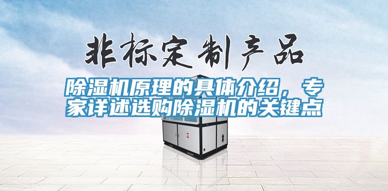 除濕機原理的具體介紹,專家詳述選購除濕機的關鍵點