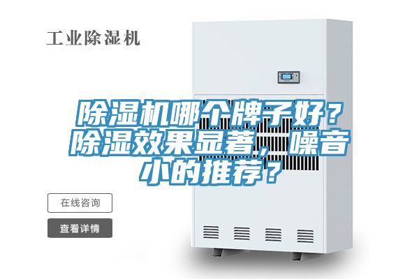 除濕機(jī)哪個(gè)牌子好？除濕效果顯著，噪音小的推薦？
