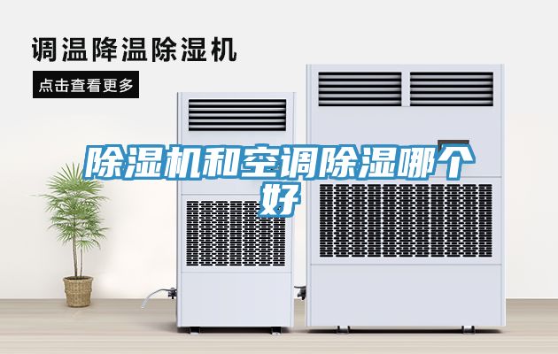 除濕機和空調除濕哪個好