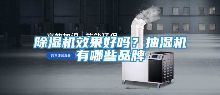 除濕機效果好嗎？抽濕機有哪些品牌