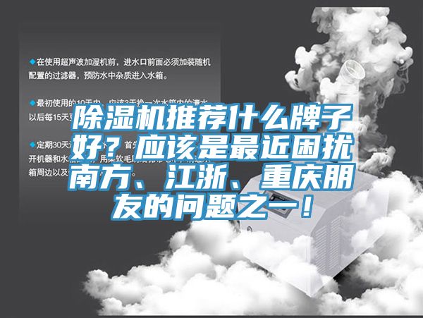 除濕機(jī)推薦什么牌子好?應(yīng)該是最近困擾南方、江浙、重慶朋友的問(wèn)題之一!