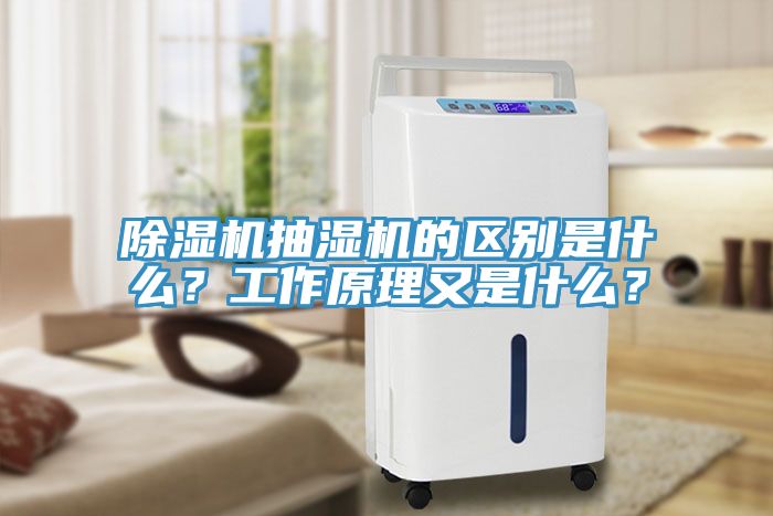 除濕機抽濕機的區(qū)別是什么？工作原理又是什么？