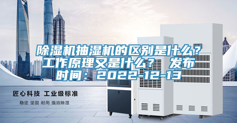 除濕機抽濕機的區(qū)別是什么？工作原理又是什么？ 發(fā)布時間：2022-12-13