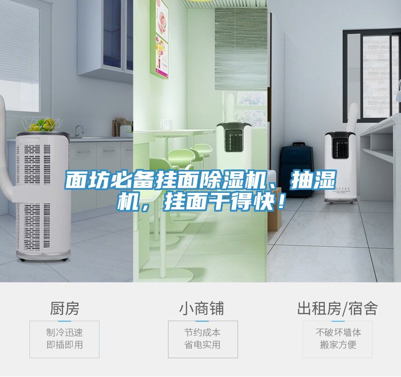 面坊必備掛面除濕機、抽濕機，掛面干得快！
