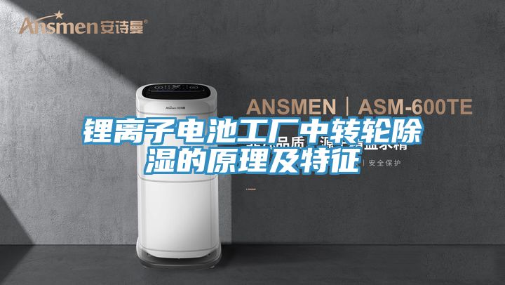 鋰離子電池工廠中轉輪除濕的原理及特征
