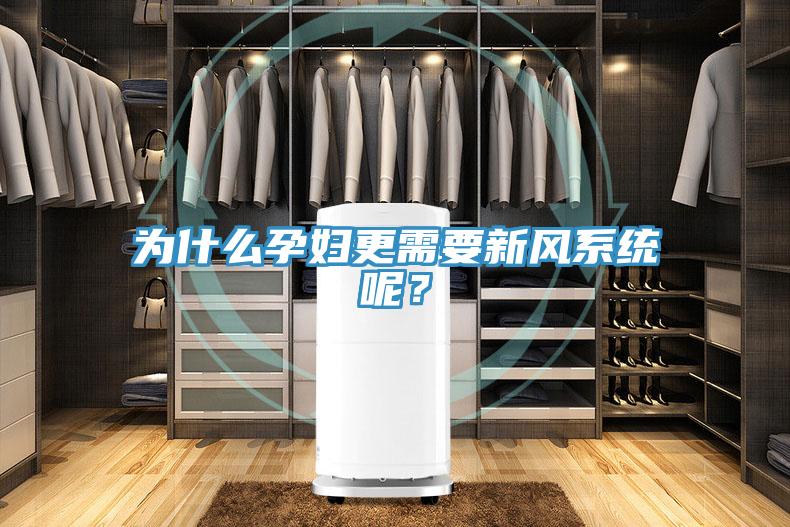 為什么孕婦更需要新風系統呢？