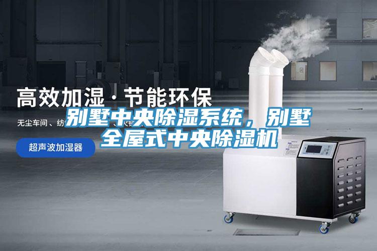 別墅中央除濕系統(tǒng)，別墅全屋式中央除濕機(jī)