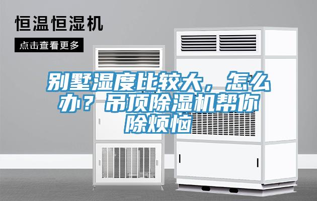別墅濕度比較大，怎么辦？吊頂除濕機幫你除煩惱