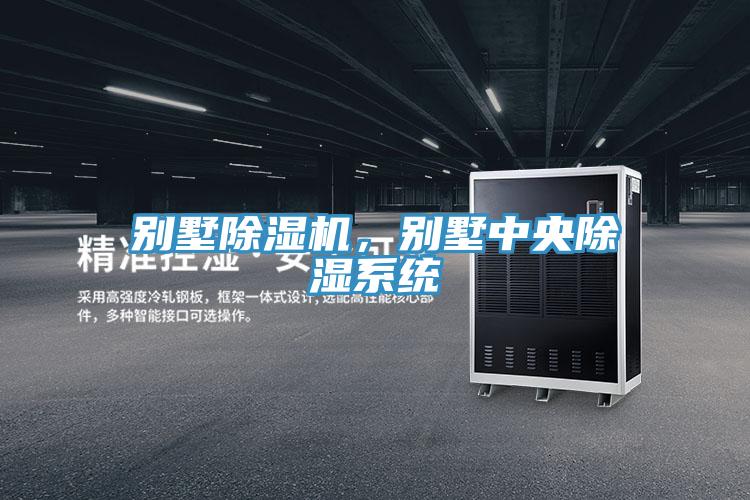 別墅除濕機，別墅中央除濕系統